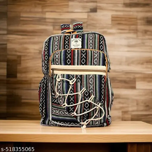 Stylish cotton canvas Versatile Men & Women Backpacks