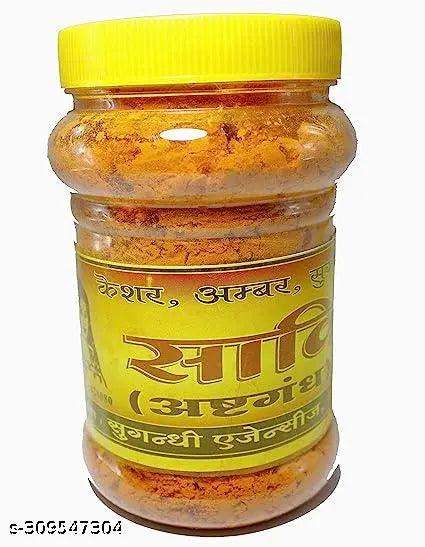 Yoshiva Pure & Natural  Ashtagandha Yellow & Red Chandan Kumkum Powder for Tilak Combo Pack 2