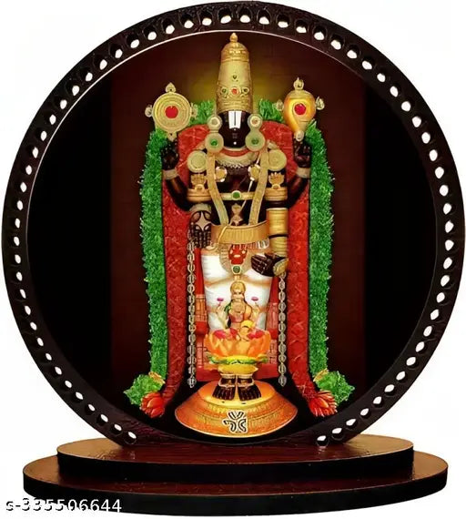 Giftlab  Lord Venkateswara Dashboard idol for Car and Home Decorative Showpiece