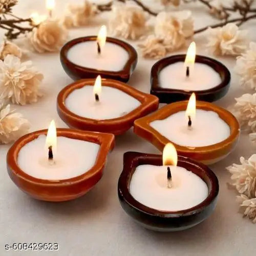 Decorative Tealight Diya Candles – Perfect for Festive & Seasonal Shoppers, Home Décor Enthusiasts, Spiritual & Relaxation Seekers, Eco-Conscious Buyers, Gift Buyers, Minimalists & Natural Styling Lovers