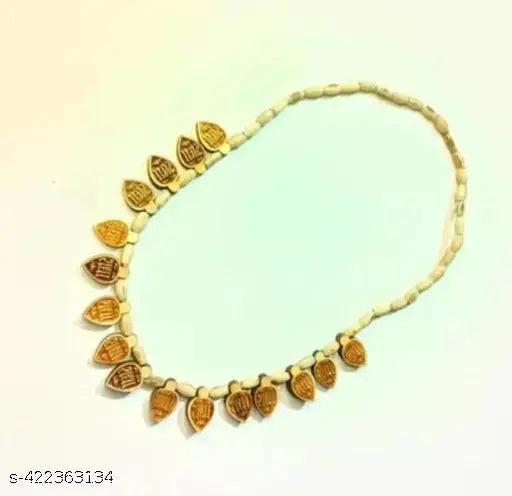 100% Original Tulsi shri Radha Necklace Chain-Tulsi Chain / Wood Chain / Necklace Wooden Mala/ Krishna Mala-Shri radhe Necklace Mala/ Spiritual Mala / Iskon-tulsi Chain