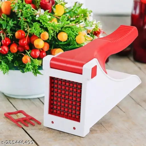 Premium Potato Chopper – Finger Chips & French Fries Cutter with Stainless Steel Blades