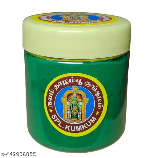 Madurai Thalampoo spl lakshmi Kubera Kumkum (Green)60gms