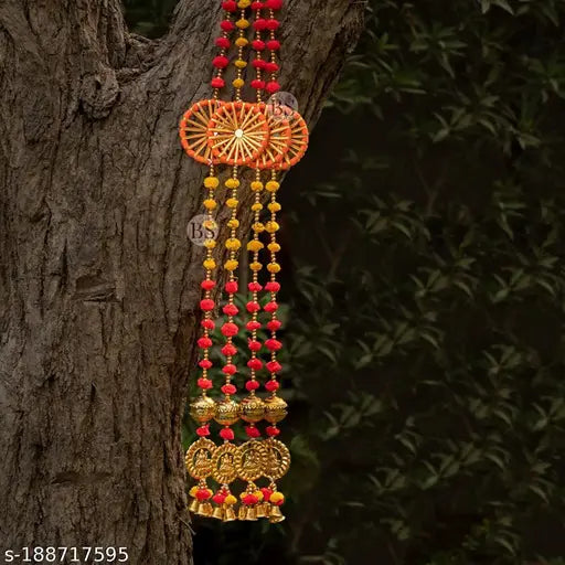 Bellu Ganesh Chakri Latkan Traditional Hanging Latkan for Party, Wedding, Room, Home, Main Door ,Diwali Decoration Items