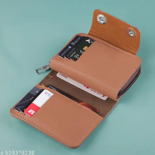 Card Holder For Men&Women(Brown)01