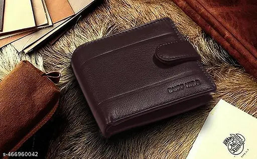 BUFFHIDE RFID Protected 100% Genuine Leather Gift Hamper For Men | Leather Wallet For Men's | Wallets Branded | Wallets For Men (Lee-on Brown) ,Leather wallet combo for men