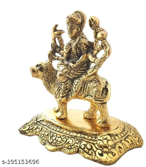 HaridwarDivine Durga Maa Goddess | Maa Durga Statue with Lion Figurine For Home Temple Pooja Decorative Showpiece