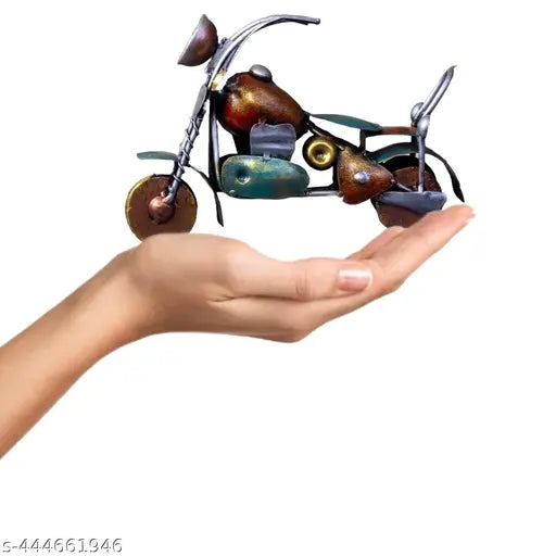 Malik Designs Handmade Metal Bike Antique for Home Decoration, Living Room Bedroom