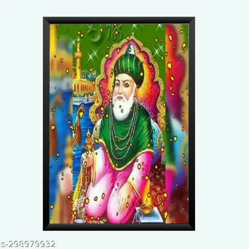 NOKKES Julelal Ji Wall Photo Frame For And Wall Decoration Wall Photo Frame Size 5X7 Inch_AWQ1
