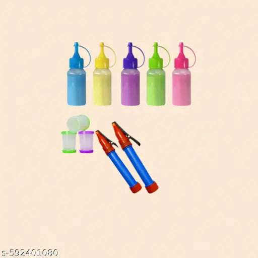 Kitoarts Rangoli Tool Kit, Rangoli Making Tools Kit, Rangoli Set, Rangoli fillers, Rangoli Pen, Rangoli Borders Making Kit,Rangoli Making Equipment, Rangoli Fillers, Rangoli Outline Pen, Rangoli Pen, Rangoli Designs, Art And Craft, Home Decoration, Combo