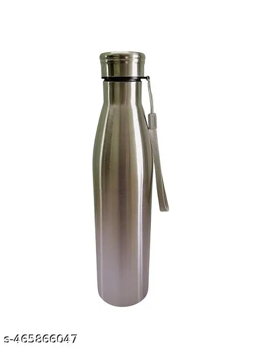 Hurrio  Souls Stainless Steel Water Bottle, 1000 ml, Siller| Leak Proof | Office Bottle | Gym Bottle | Home | Kitchen | Hiking | Treking Bottle | Travel Bottle