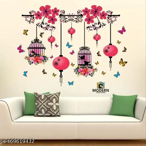 MH Decor PVC- Self Adhesive Decorative Premium Wall Sticker for wall decals