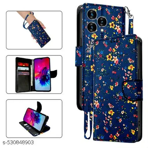 Pargo Flip Cover For Lava Blaze Curve 5G