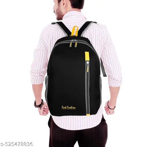 TOTEZA spacy comfortable 4th to 10th class casual college Waterproof School Bag Waterproof School Bag  (BLACK 22L)