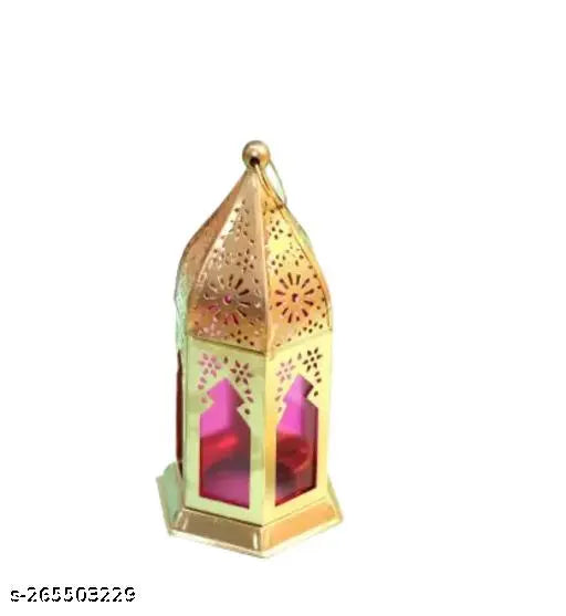 PALMY CREATIVE HANDICRAFTS Iron Moroccan Hanging Lantern Lamp for Home decoration