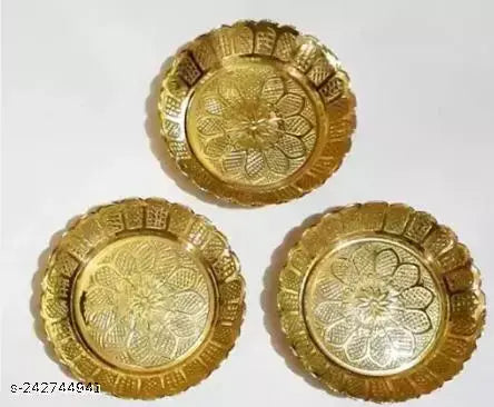 As it is Genuine Brass plate sPUJA ARTICLES