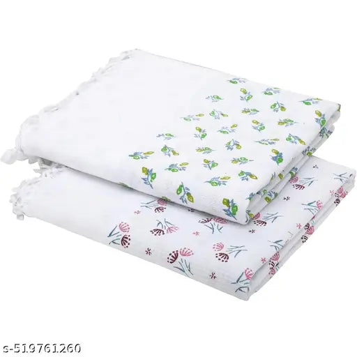 Cotton White Bath towels (pack of 3) men , women , kids