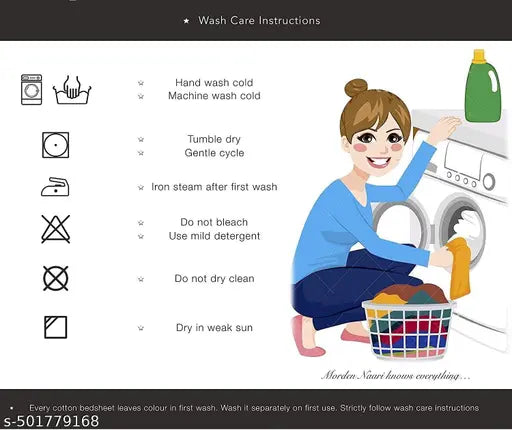 THE NERA CREATION Glace Cotton Single Flat Bedsheet With 1 Pillow Covers Size- 60*90 inches | Single Flat Bedsheet | Pink Heart Bedsheet | Printed Bedsheet | Flat Bedsheet |