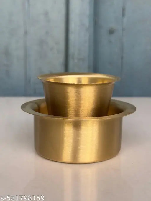 Coffee Debra Set – Traditional Brass Serving Set for Home, Festive Use & Gifting