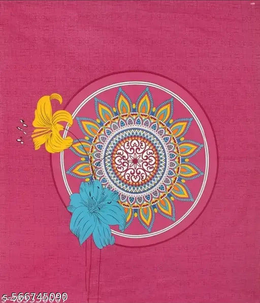 Jaipuri Pure Cotton Double Queen Bedsheet With 2 Pillow Covers #sanganeri bedsheet