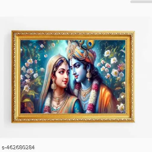 Radha Krishna photo frame digital photo frame 9×12 inch