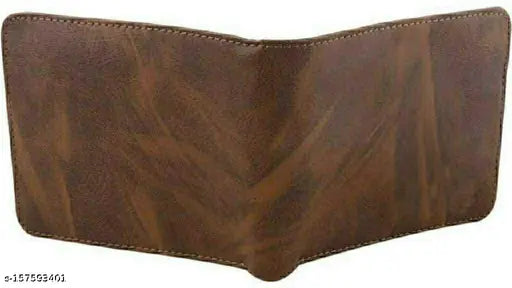 Sonrisa Men Trendy Brown Artificial Leather Wallet (5 Card Slots)