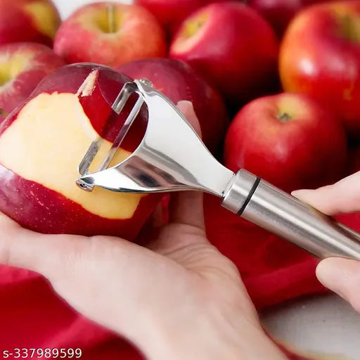 DS SALES Stainless Steel, Vegetable Peeler, Cutter for Potato, Cucumber, Carrot, Slicer Fruit Peeler Grater, Y Shaped Peeler (Pack of 1) stainless steel peeler for vegetables  Effortless Peeling/Slicing  Vegetable Sheller Fruit Kitchen Tools Accessories