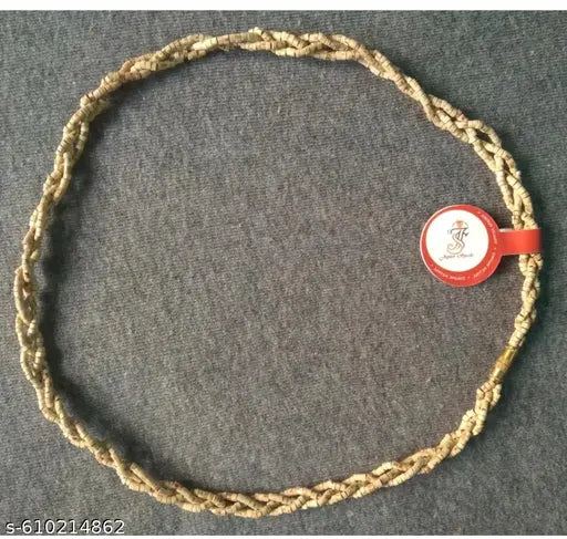 Tulsi tatva Original Triple Layer Tulsi Mala | Handmade Tulsi Kanthi Necklace for Men & Women | Spiritual & Religious Japa Mala