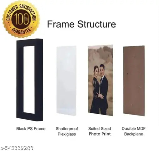 SINGODIYA INDUSTRIES Shiv Ji Bholenath Wooden Photo Frame|Acrylic Sheet For Pooja|Spiritual Decor|Daily Worship Routine Best Gifting Option 10*14 In...