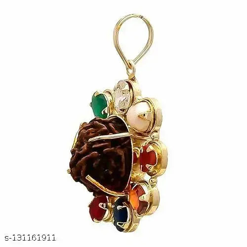 RUDRAKSHA NAVARATANA PENDANT & Lockets