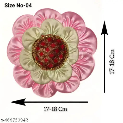 Beautiful Hands Made Puja Samagri, Thakur Ashon For Home Temple