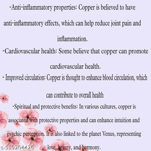 PREMIUM LIGHT WEIGHT COPPER- OM NAMAH SHIVAYE BRACELET,  for men and women. now style with devotion