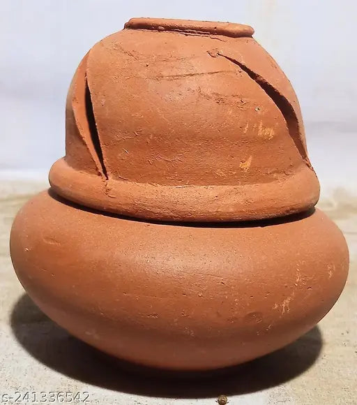 Hand made Terracotta frankincense or kunthirikkam burner    Handmade Terracotta lamp best quality