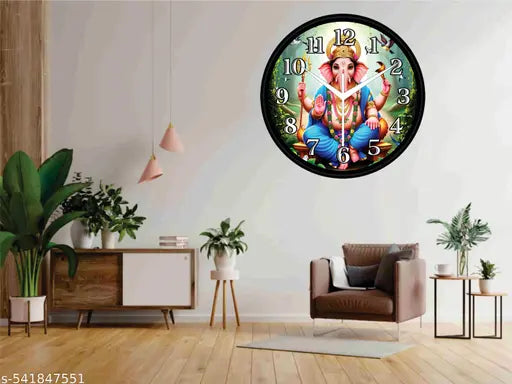 AS CREATIVES  BEAUTIFUL  WALL  CLOCK