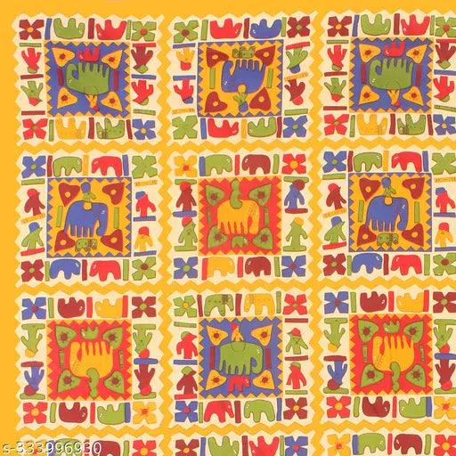 Jaipuri Cotton King Size Double Bed Sheet 2 Pillow Covers