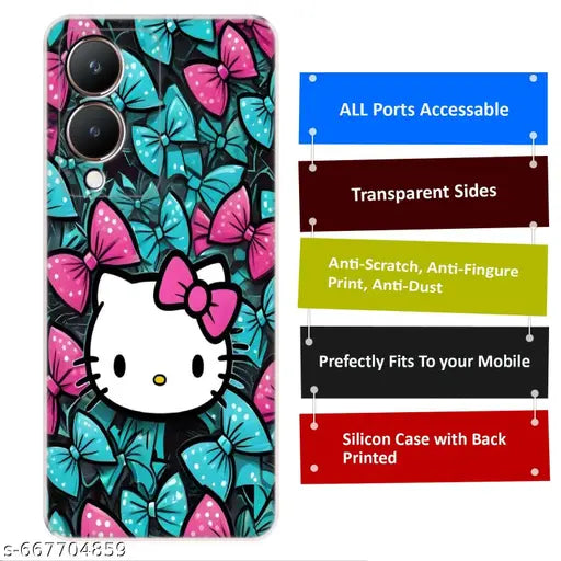 'Vivo Y17S Back Cover Designer Printed Soft Case''