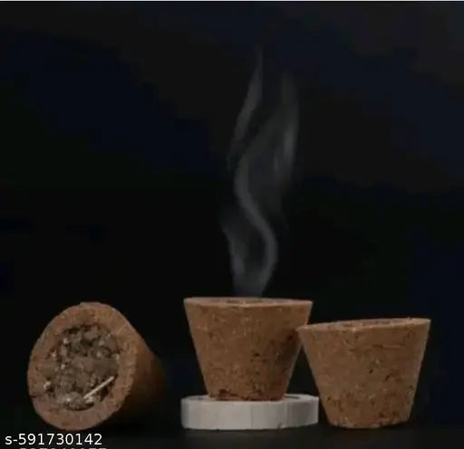 sambarani cups pack of 48 guggul dhuni lobhan doop with pure cow dunk sambrani cup for pooja dhup samagri