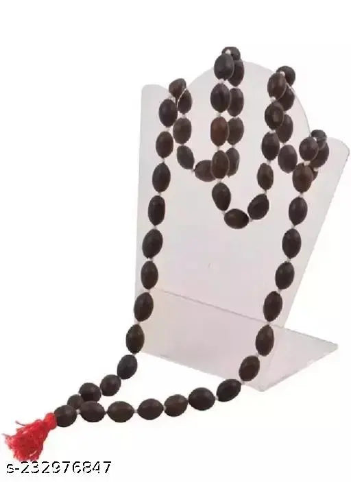 MANNAT FASTION Combo of 4-108 Beads Kamalgatta Mala, Lal chandan Mala Jaap Mala, Vaijanti Mala and Tulsi Japa Mala (Multicolour)