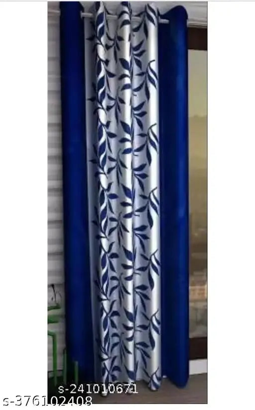 1 Piece Eyelet Polyester Door - 7ft Curtain