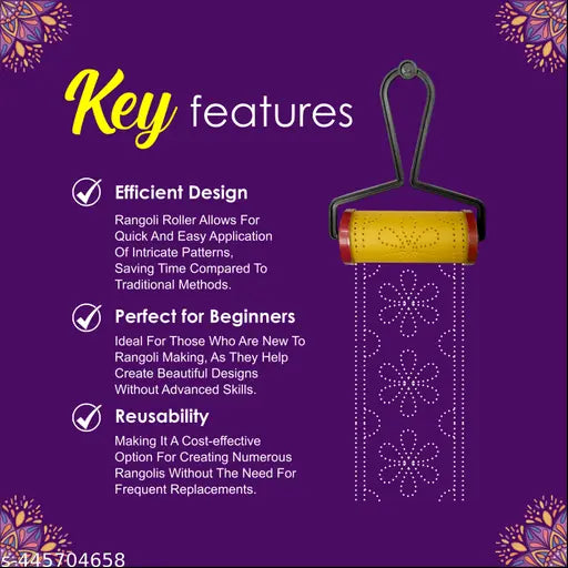 Kitoarts Rangoli Tool Kit, Rangoli Making Tools Kit, Rangoli Set, Rangoli fillers, Rangoli Pen, Rangoli Borders Making Kit,Rangoli Making Equipment, Rangoli Fillers, Rangoli Outline Pen, Rangoli Pen, Rangoli Designs, Art And Craft, Home Decoration, Combo