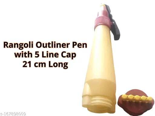 Artonezt Rangoli Tool Kit: Spiritual DIY Kolam Rangoli Stencils and Accessories for Navratri Pongal Diwali Pooja Mandir Floor Decoration Art & Craft (Pack of 10)