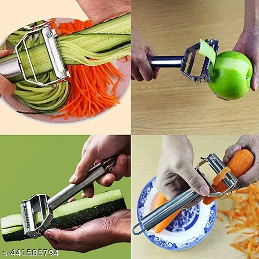 Slicer & Greater Vegetable Cutter,  Peeler, Kitchen tools, Julienne peeler, Chopper, Vegetable slicer, Salad cutter