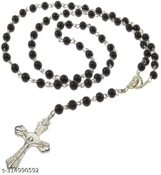 jesus christ cross christian rosary