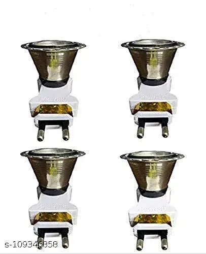 BRONTO Multipurpose Electric Stainless Steel Incense Burner Kapoor Dani (PACK OF 4)