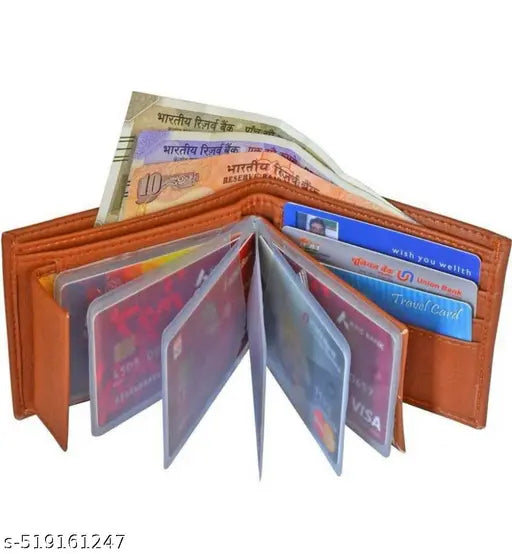 MEN PARTY WEAR BROWN BELT & CAUSAL & FORMAL WALLET COMBO