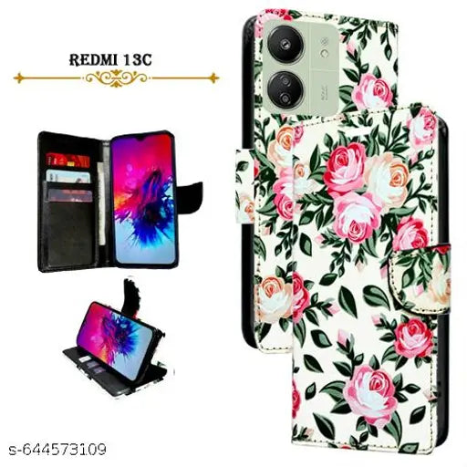 Palvi Mobile Flip Cover For Redmi 13c