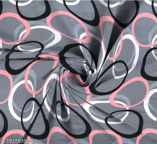 VERMA HANDICRAFT New Bedding Set For single Bed The Best design for Kids Room Living Room Pack Of 1 Bedsheet with 1 Pillow Cover