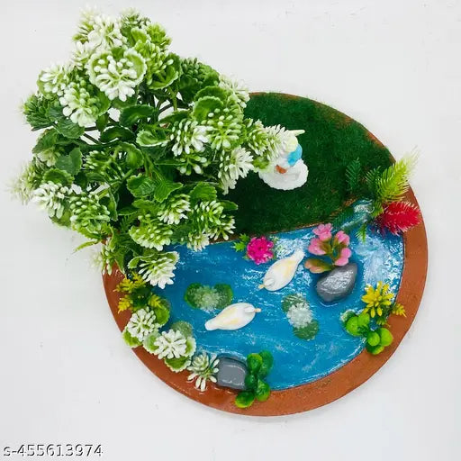 RAKAKART- newly crafted MINIATURE WONDERPOND//decorative showpiece