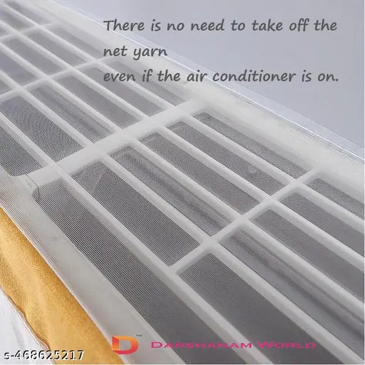 QUEDORIS Ac cover 1.5 Ton New Printed Air Conditioning Dust Cover Folding Designer Ac Cover for Indoor Split Ac (1.5 ton 97 x 31 x 21 .5cm
