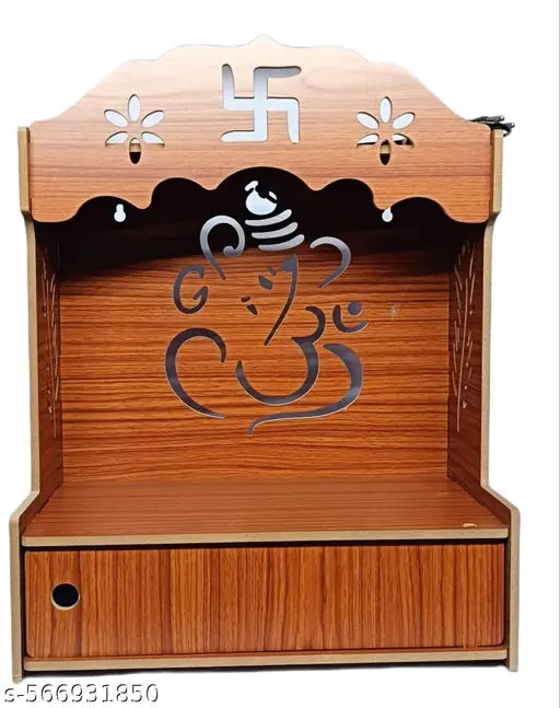 PREMIUM FOLDING MDF POOJA MANDIR
